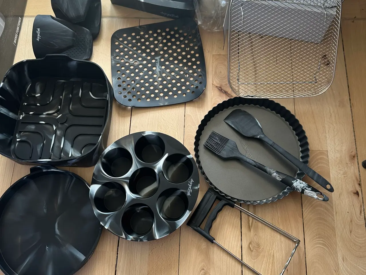Billede 1 - Stort Airfryer Tilbehørssæt – alt du behøver! 🔥