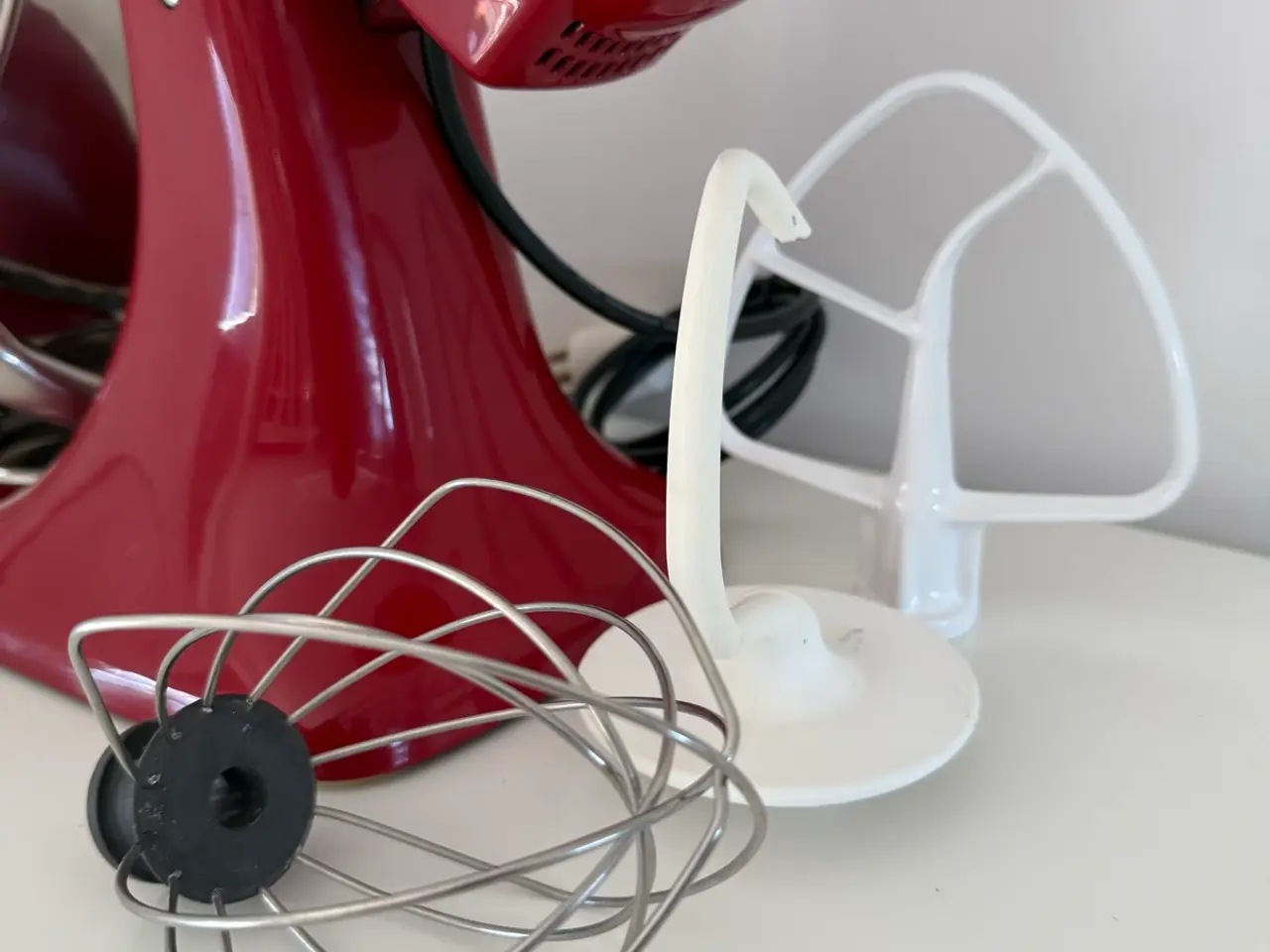 Billede 19 - Flot KitchenAid Artisan røremaskine i rød