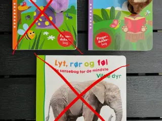 3 børnebøger til baby – fingerdukke-bøger & lydbog