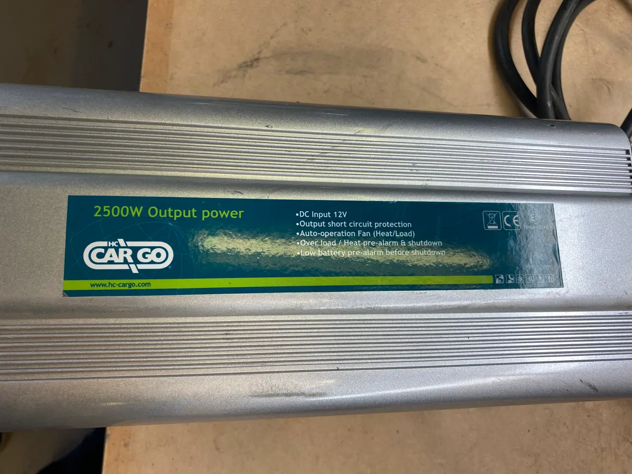 Billede 2 - HC-CARGO inveter 2500W
