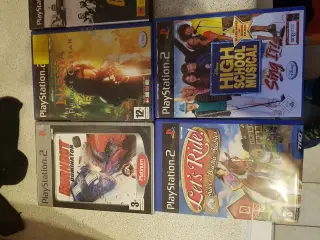Sjove PS2 spil.