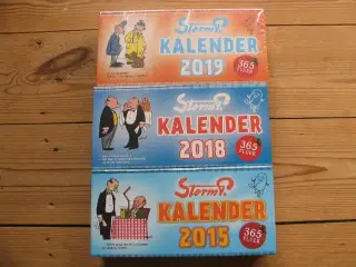 Storm P. kalendere 2015+2018+2019