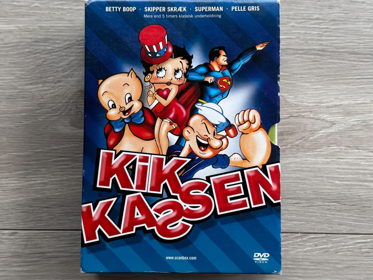 Billede 1 - Kik Kassen med kendte tegnefilm