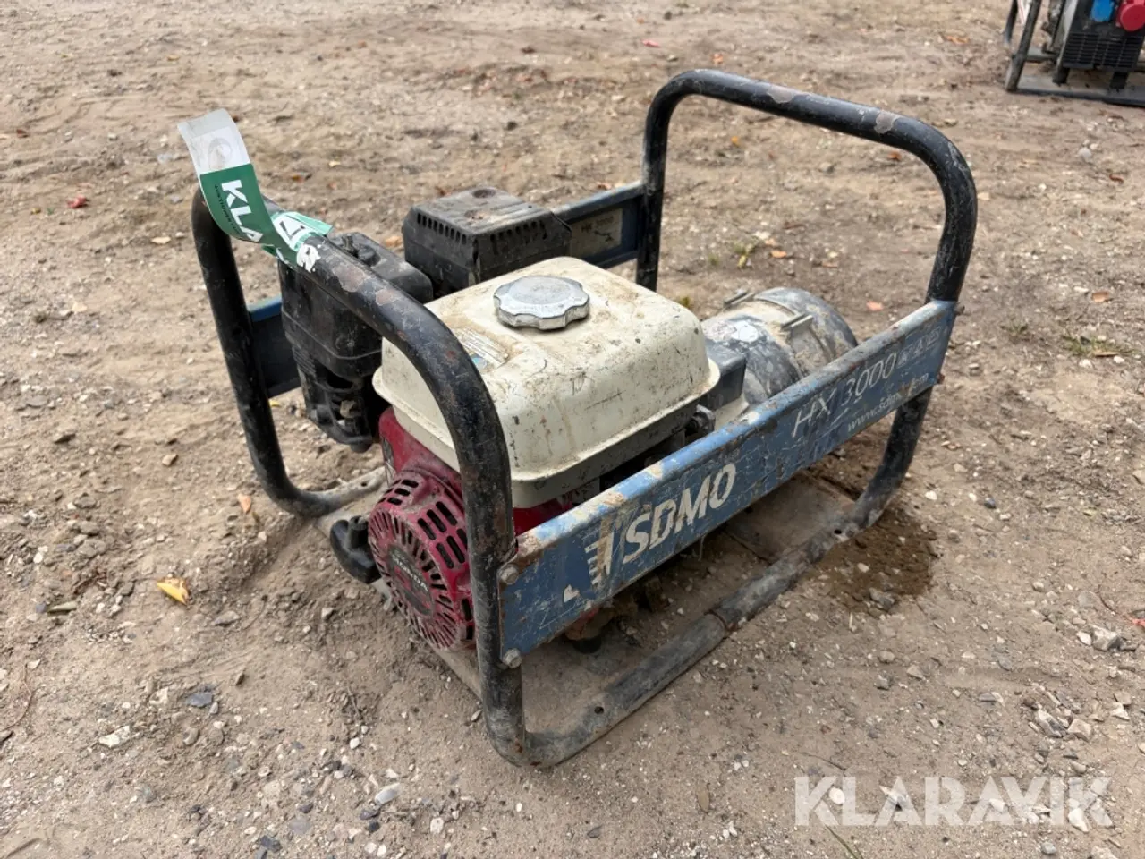 Billede 5 - Generator SDMO HX3000 2x230volt