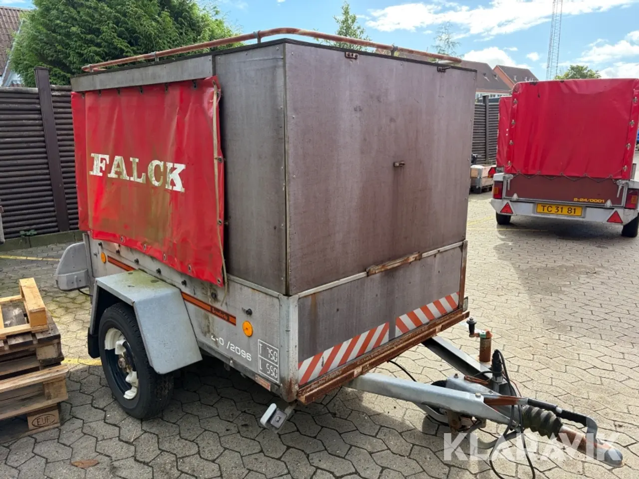 Billede 2 - Trailer Brenderup - 750kg - med bremser