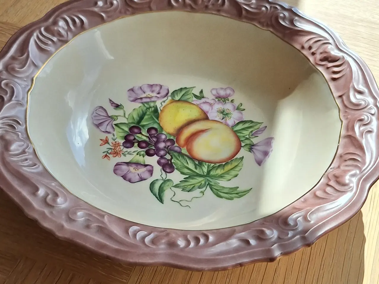 Billede 6 - Håndmalet porcelæns skål