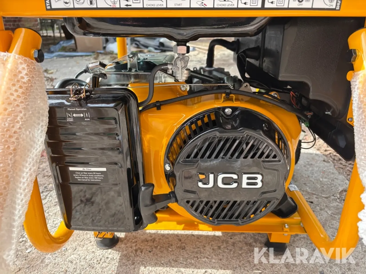 Billede 12 - Benzindrevet generator JCB JCB-GNL8010PE