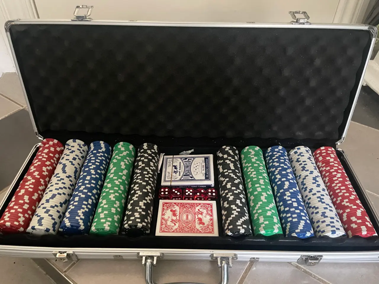 Billede 1 - Poker spil i kuffert