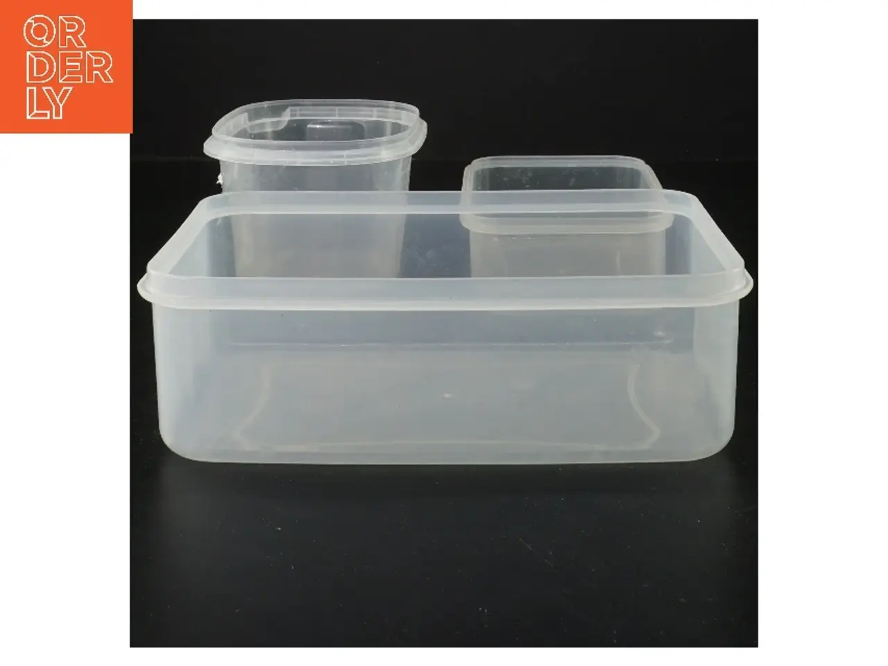 Billede 2 - Plastbeholdere sæt (str. 20x14, 14x10, 12x10 cm)
