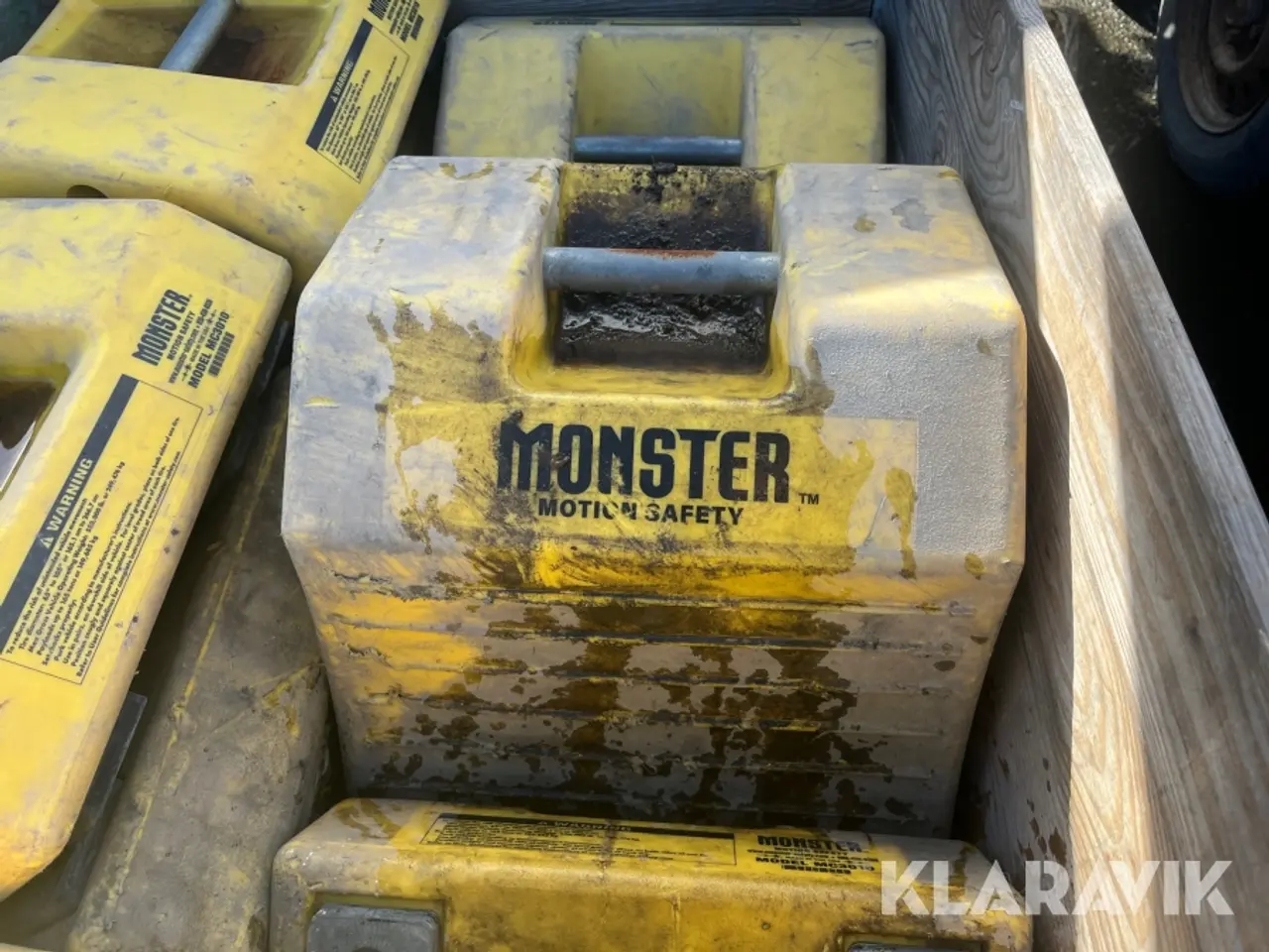 Billede 12 - Stopklodser Monster MC3010 10 styk