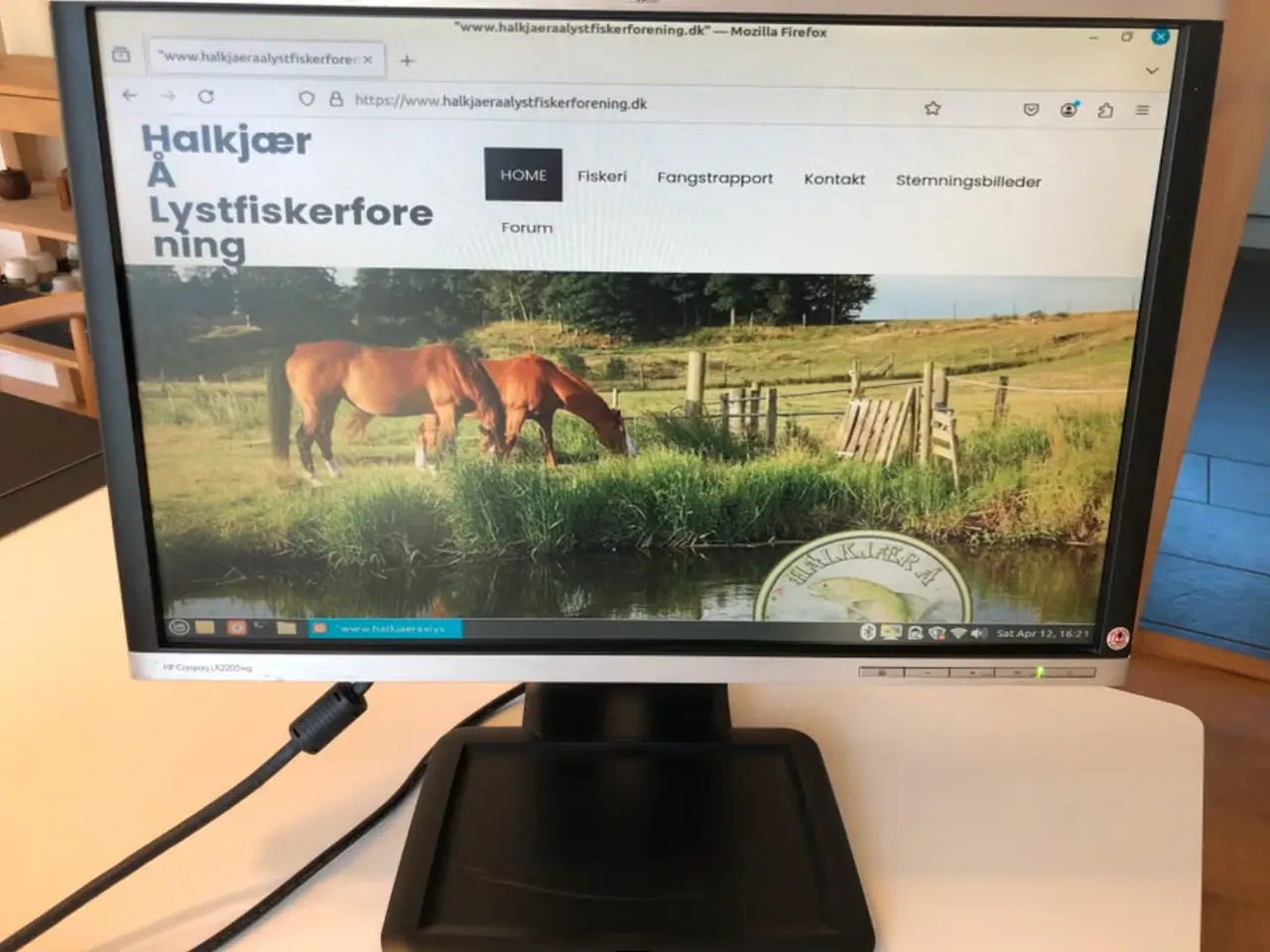 Billede 1 - HP LA2205wq, 22 tommer skærm