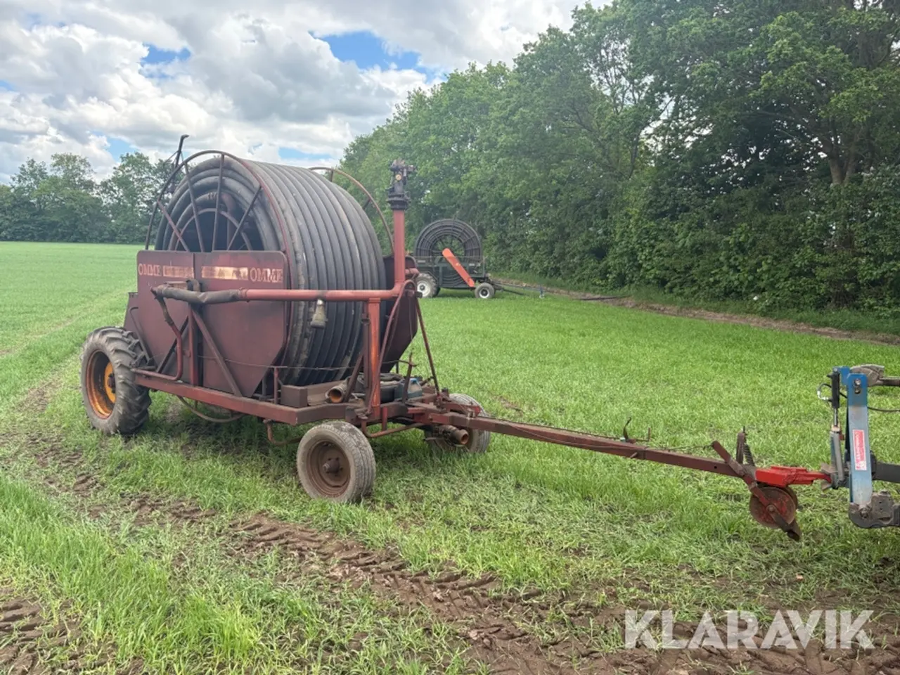 Billede 7 - Vandingsmaskine Omme 100mm / 325 m