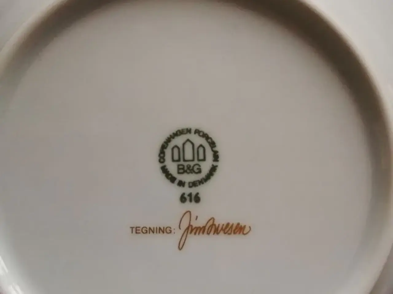 Billede 6 - Kaffestel, B & G, Christiansborg