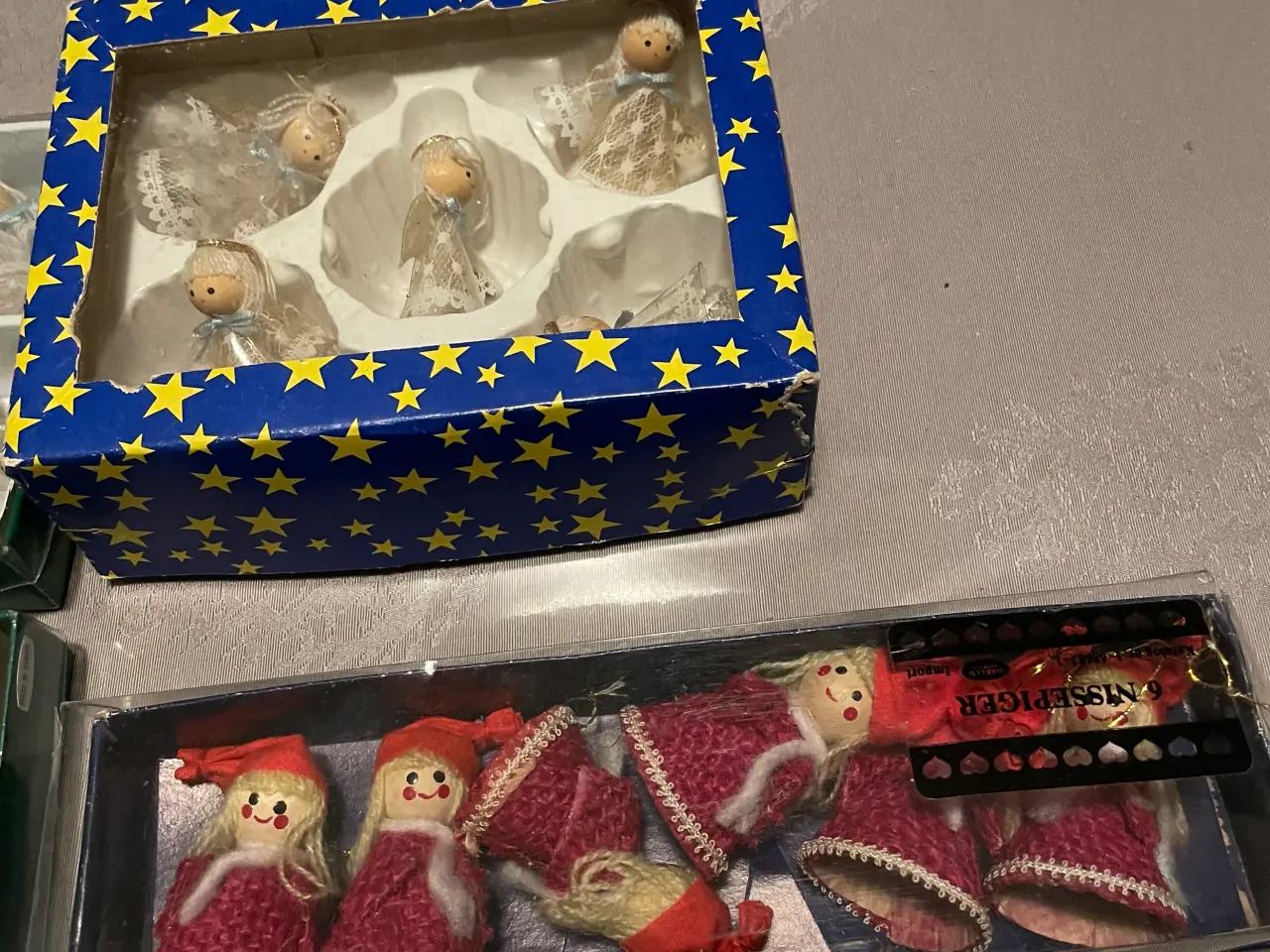 Billede 2 - Retro juletræspynt engle nisser