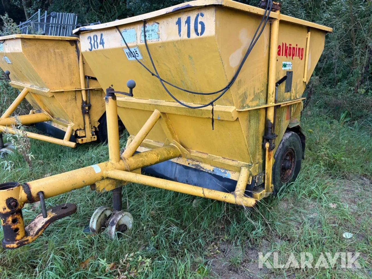 Billede 2 - Sand/saltspreder Falköping T-12E 2 stk