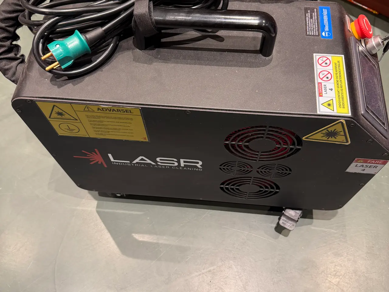 Billede 1 - Laser afrenser