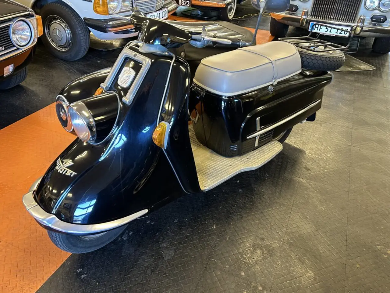 Billede 3 - Heinkel Tourist 200 med sidevogn nysynet