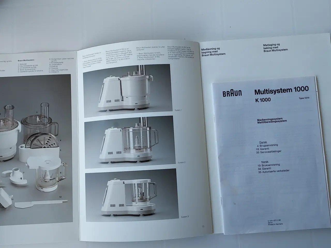 Billede 1 - Braun foodprocessor med alt tilbehør.