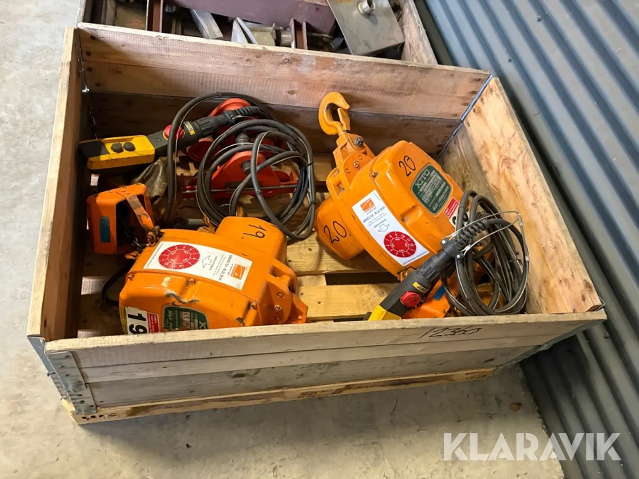Billede 2 - Krantaljer Kito K10-6,5F 2 stk, 2 tons