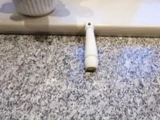 gammel porcelæns træk og slip