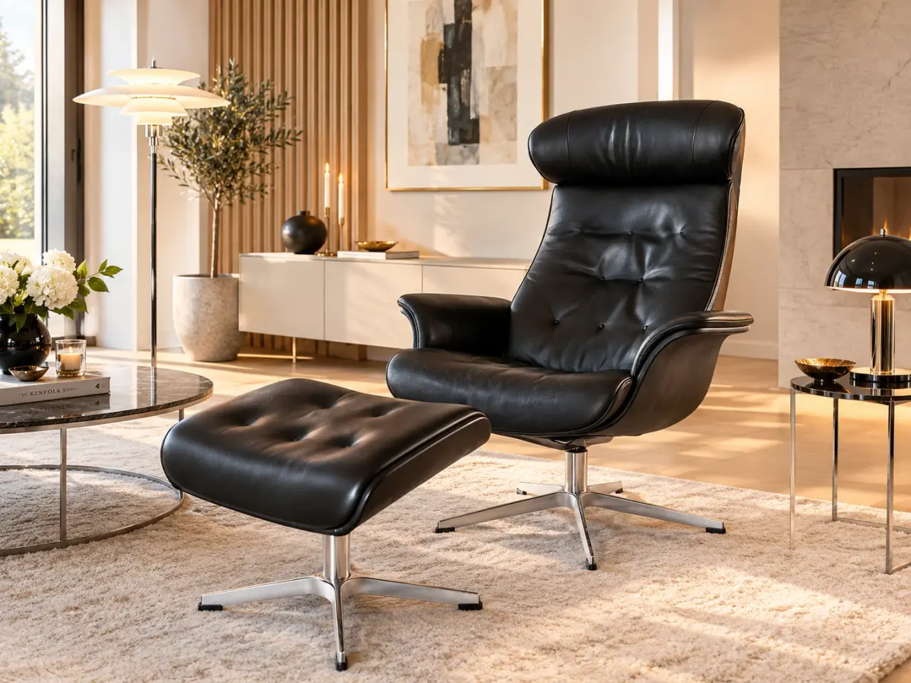Billede 1 - CONFORM TIMEOUT LARGE – SPECIALMODEL I SORT LÆDER