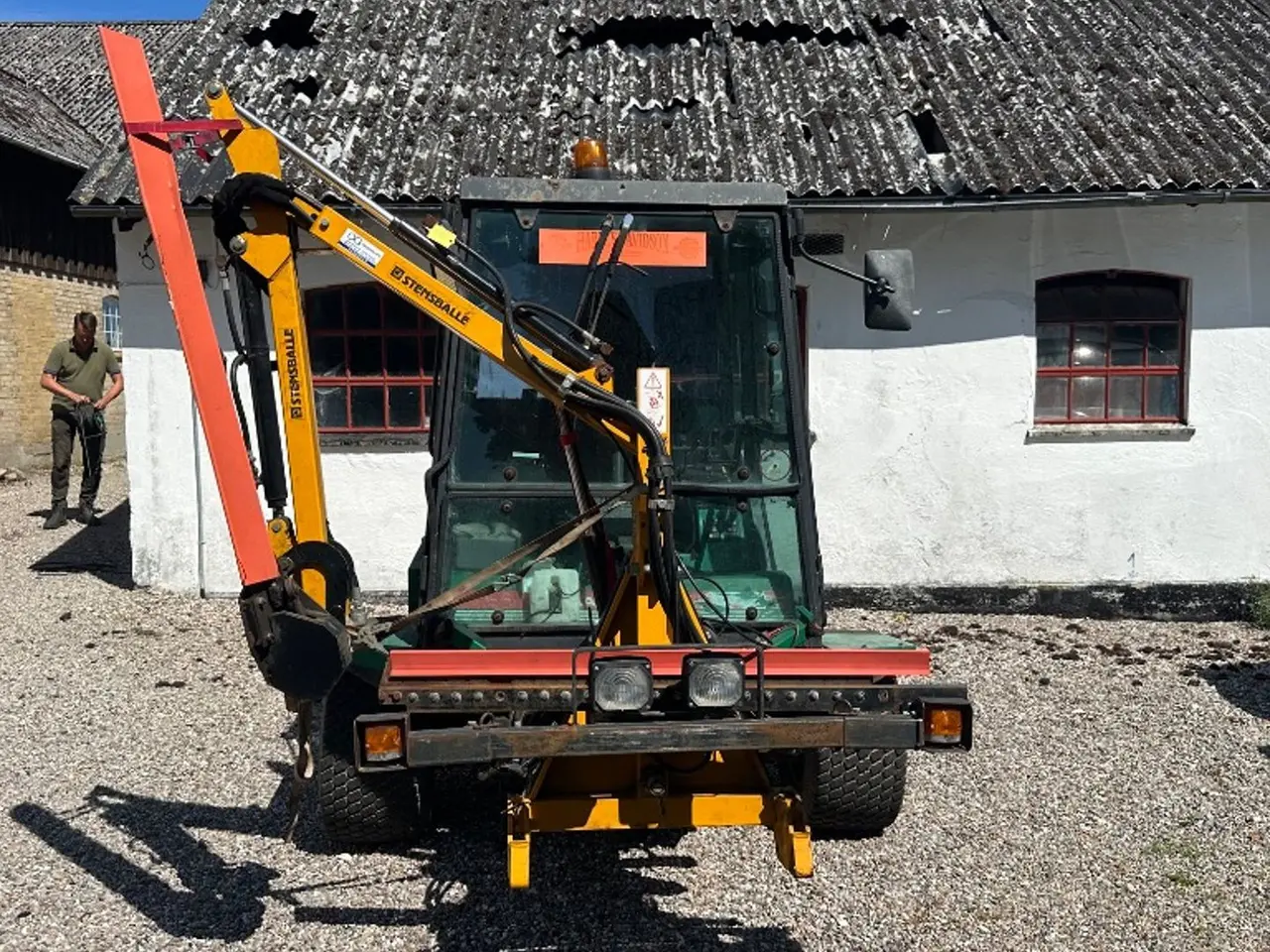 Billede 2 - Ransomes Mc Comel med hækkeklipper Med hækkeklipper