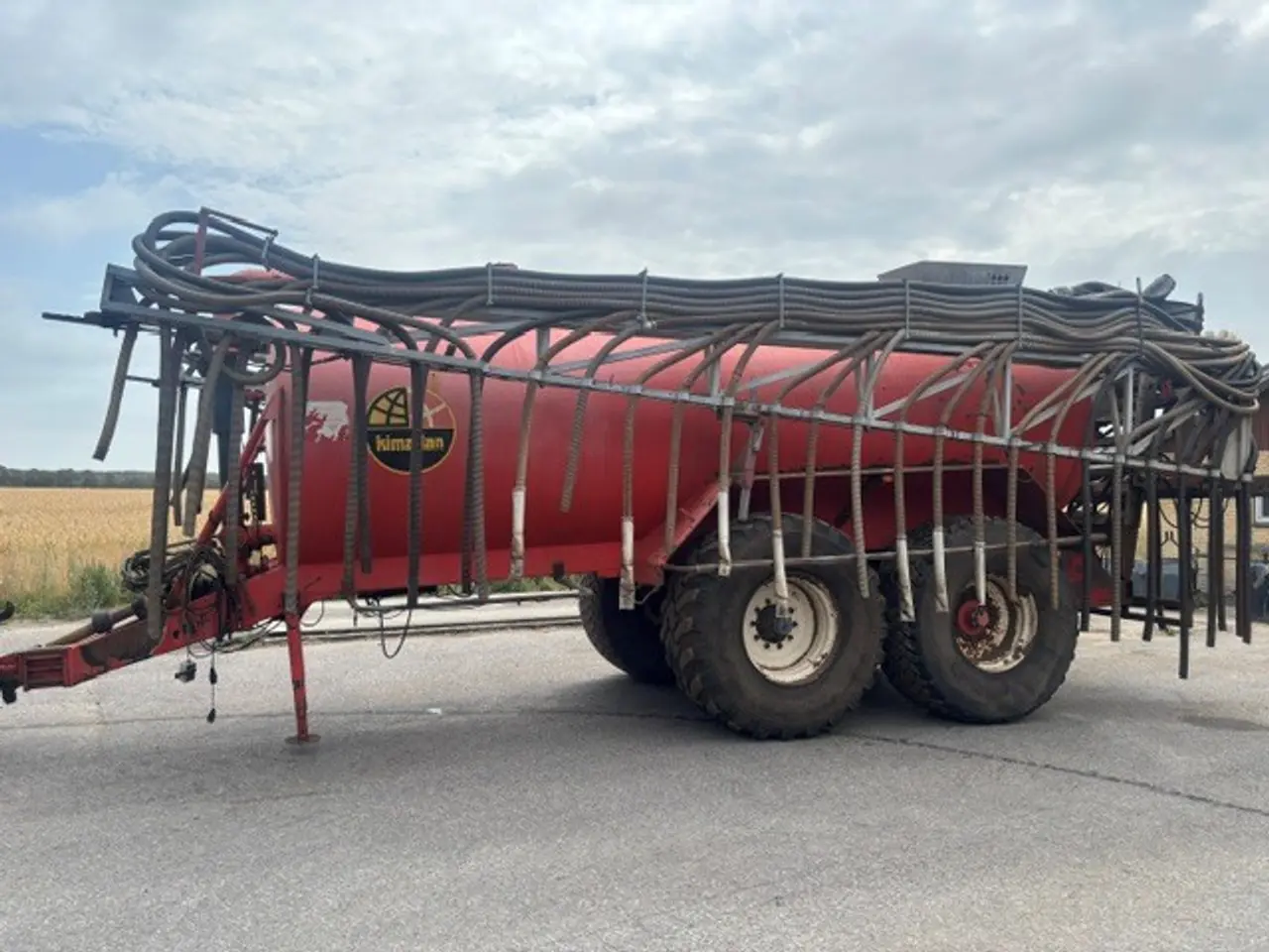 Billede 1 - 18000 liters Kimadan gyllevogn med 24 m. slangebom