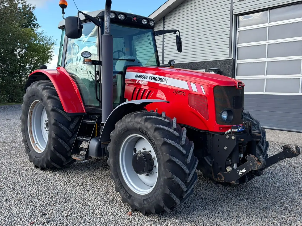 Billede 13 - Massey Ferguson 6480 Dyna 6 med frontlift Meget Veldholdt