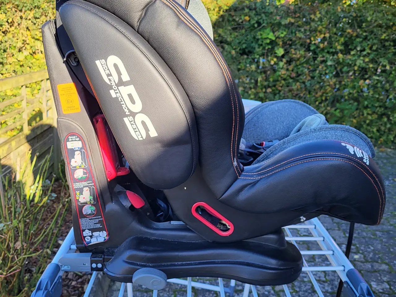 Billede 5 - Autostol til 9-36kg, til isofix,brugt af et enkelt