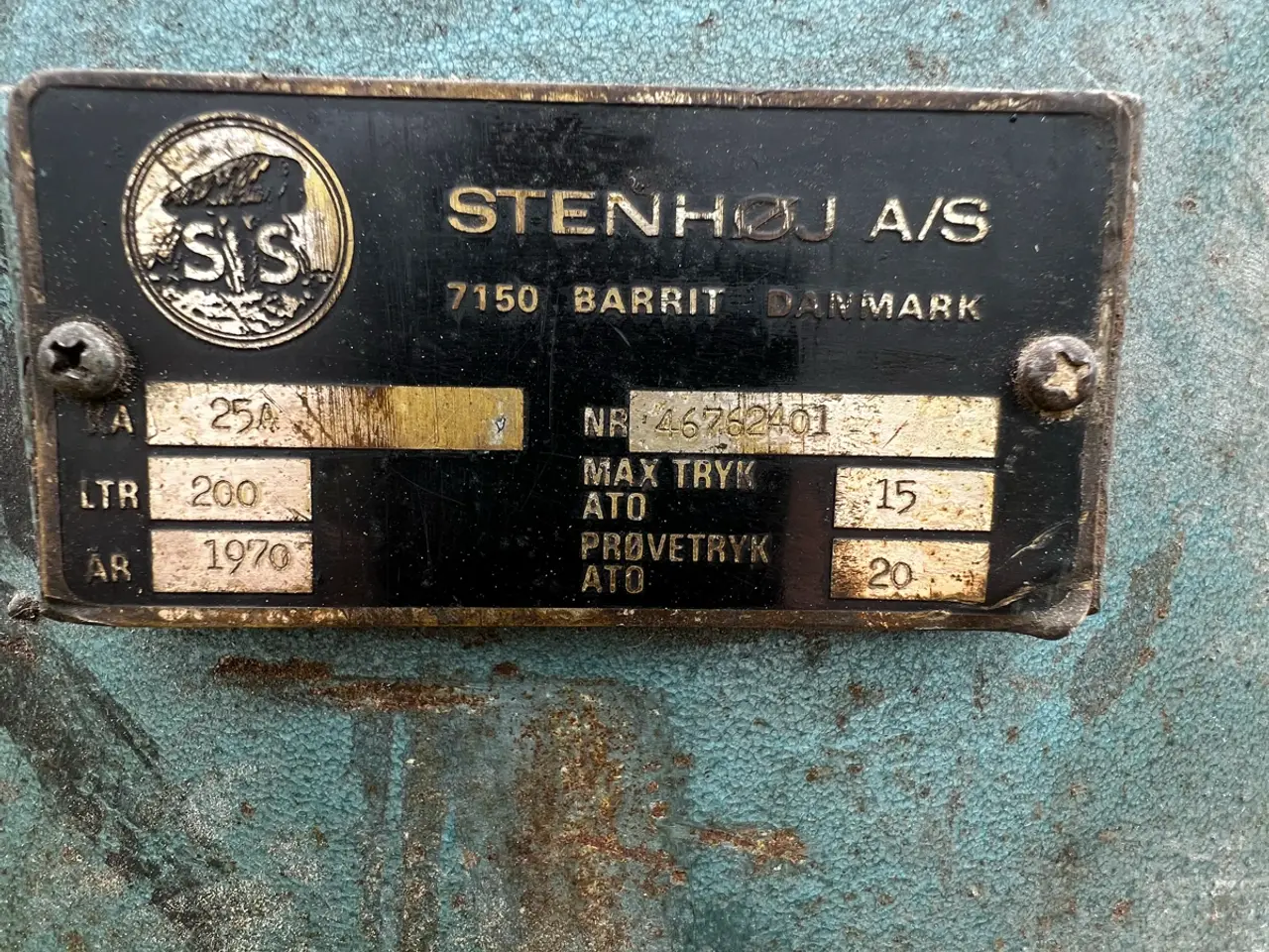 Billede 2 - Stenhøj kompressor