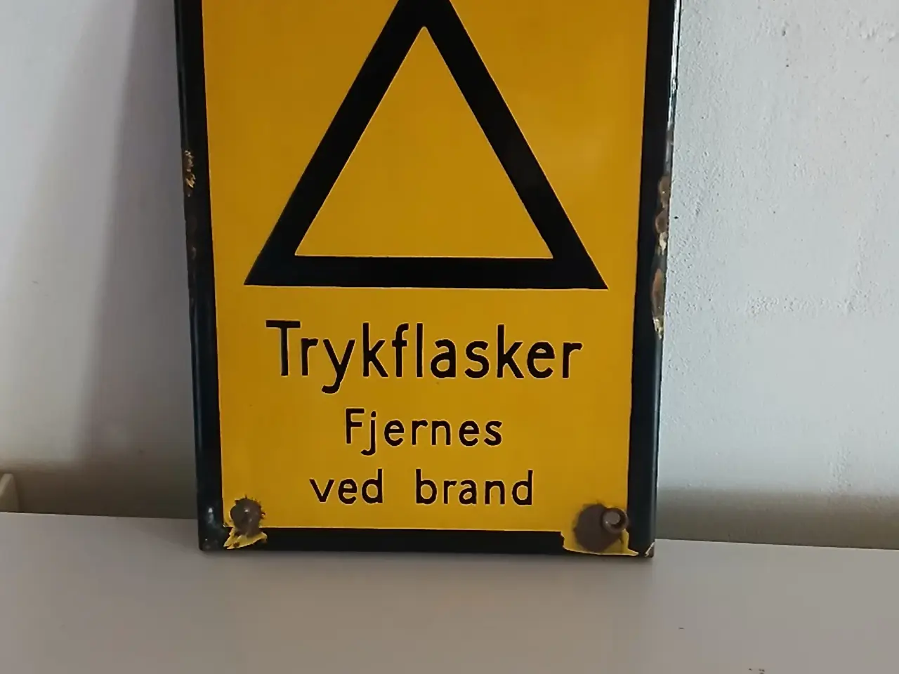 Billede 1 - Emaljeskilt 
