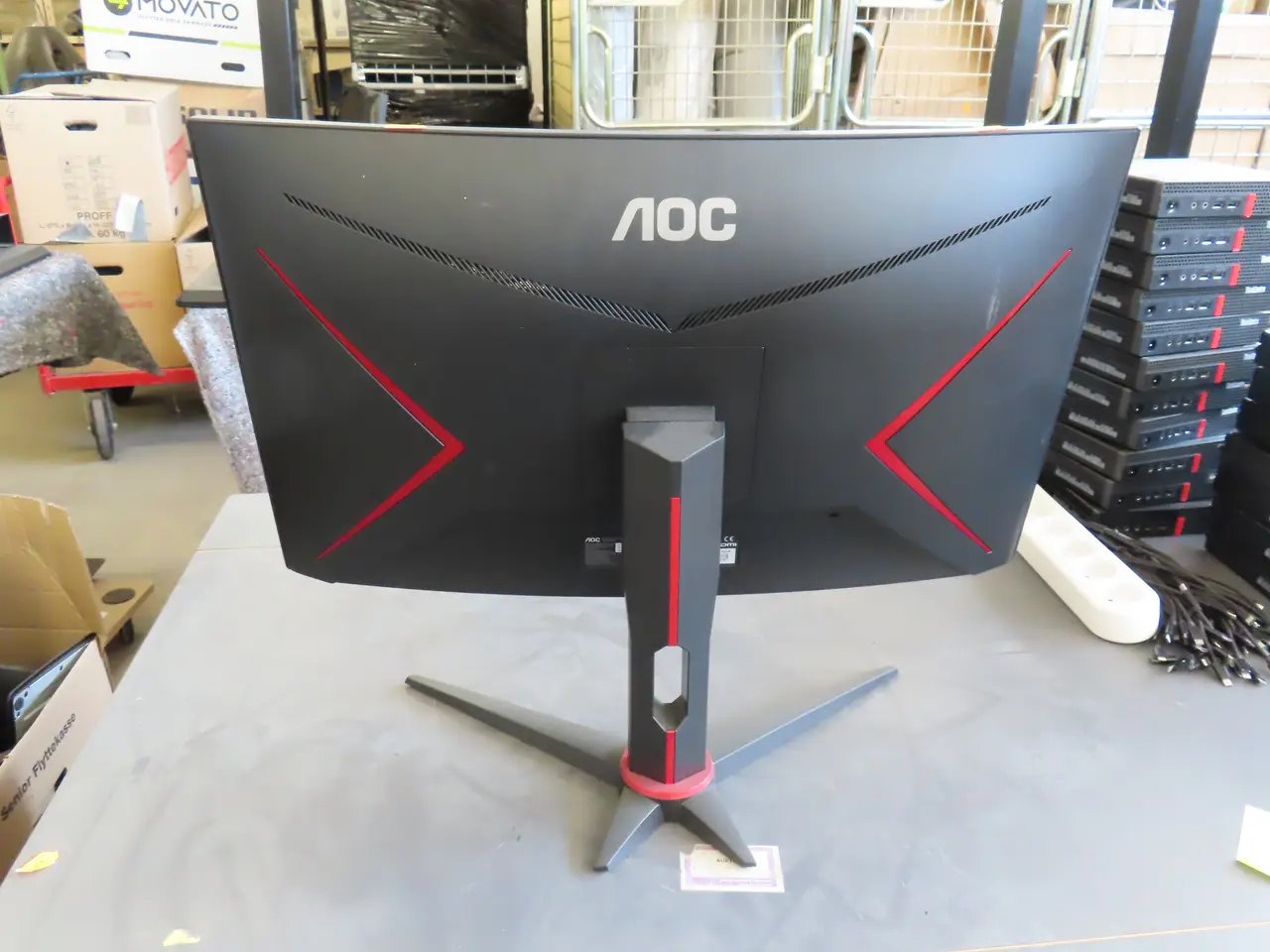 Billede 2 - Computerskærm Curved AOC 27"