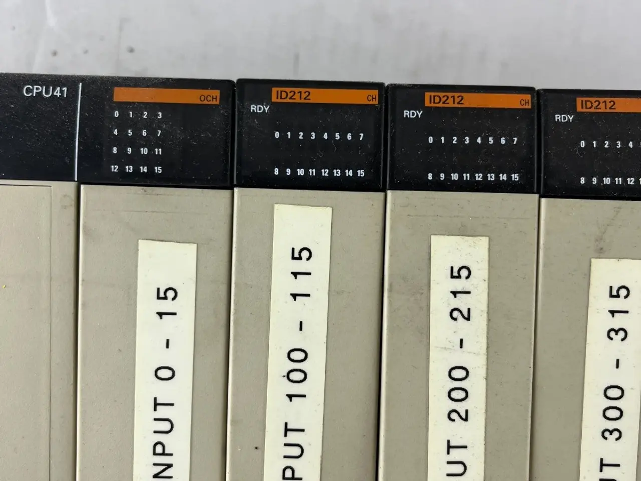 Billede 5 - Omron CQM1 CPU41 PLC System PA203 ID212 OD212 Rack