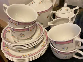 Vintage tea set fra Laura Ashley