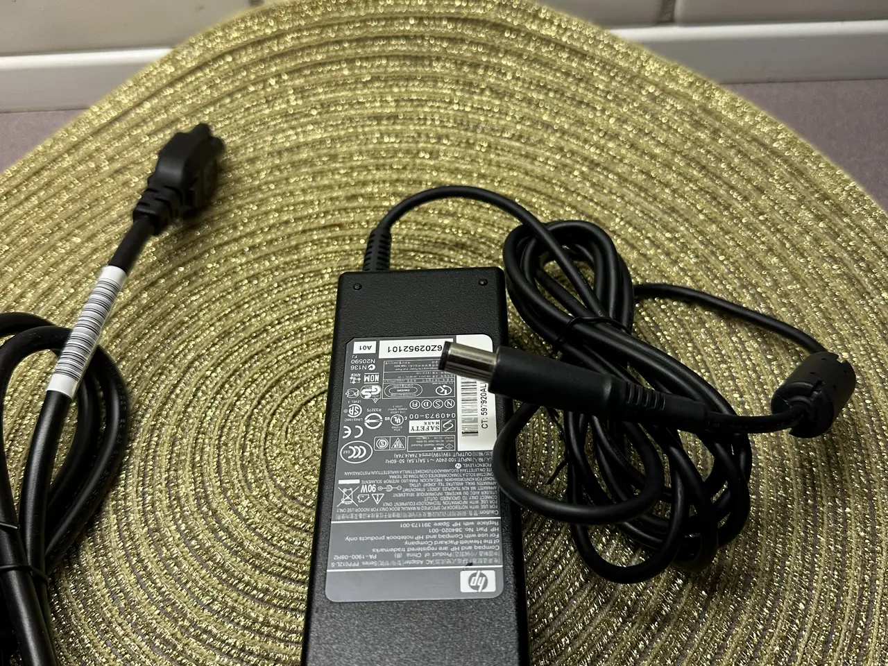 Billede 3 - HP computer oplader 90 Watt AC adapter 