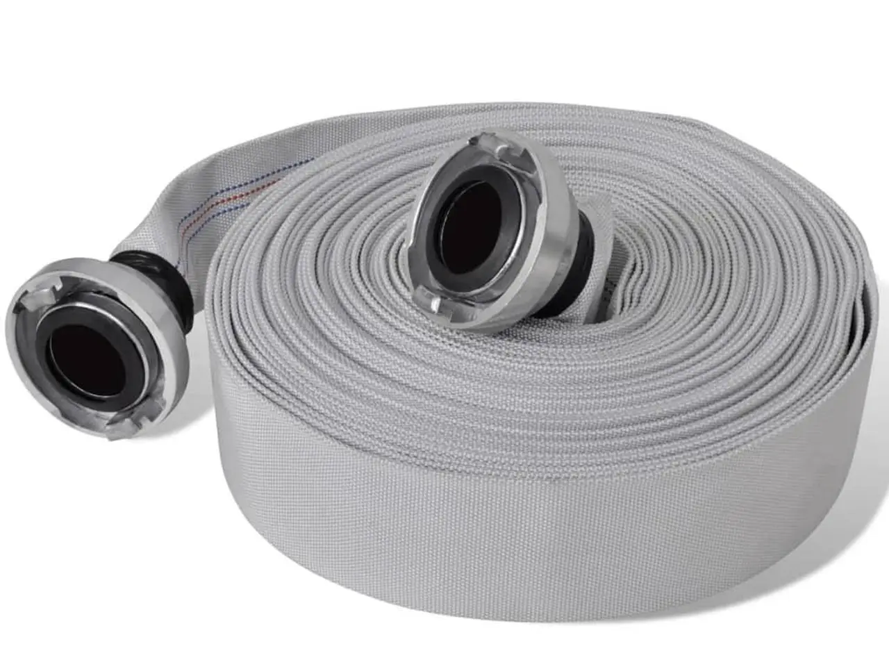 Billede 1 - Brandslange flad 20 m med C-Storz koblinger - 2" vandslange til pumper