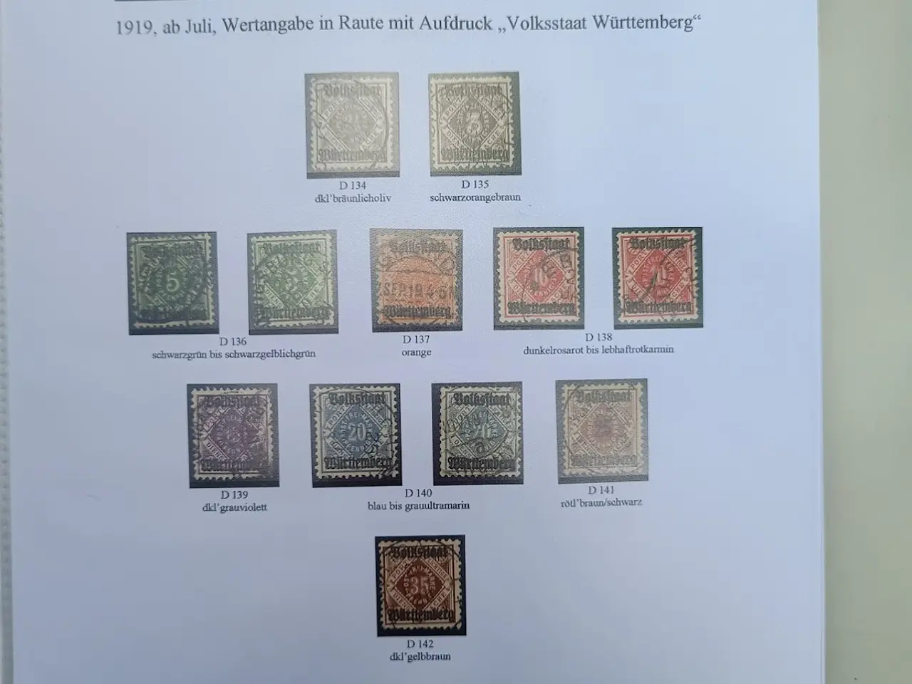 Billede 17 - Tysk Württemberg samling