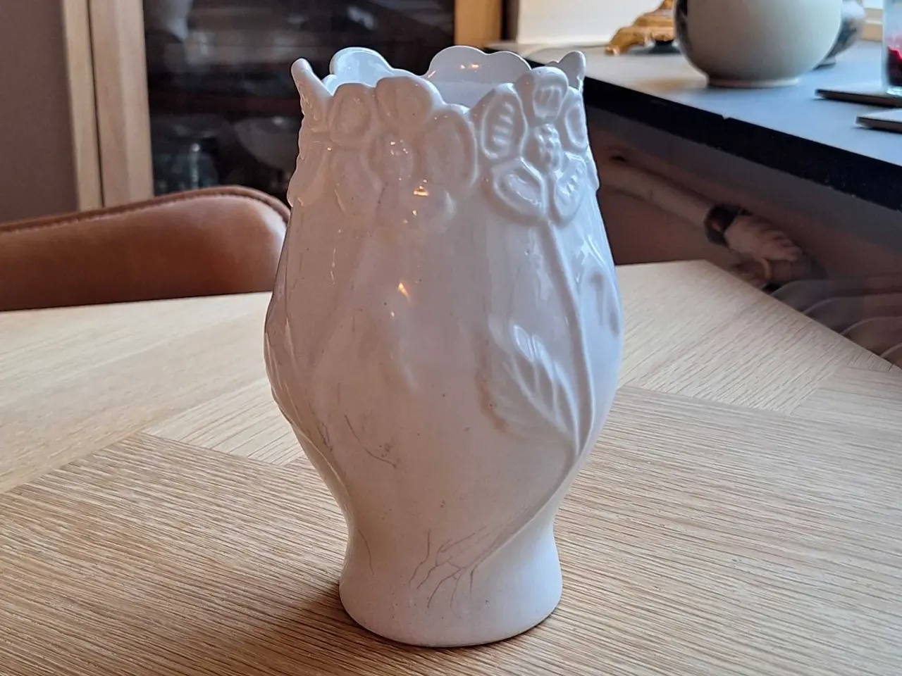 Billede 1 - Hvid vase