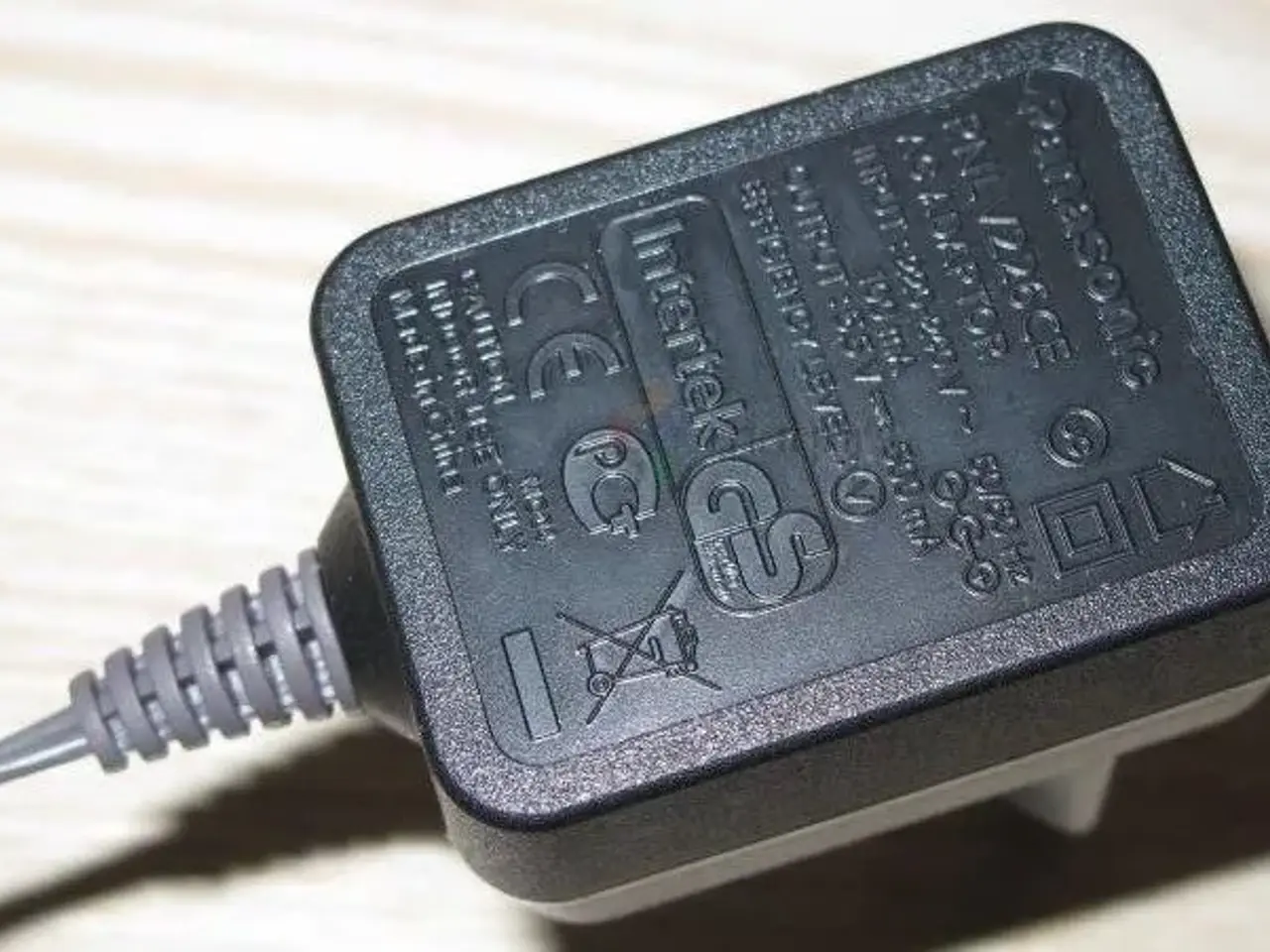 Billede 3 - Strømforsyning / lader PANASONIC 5,5V= 500mA