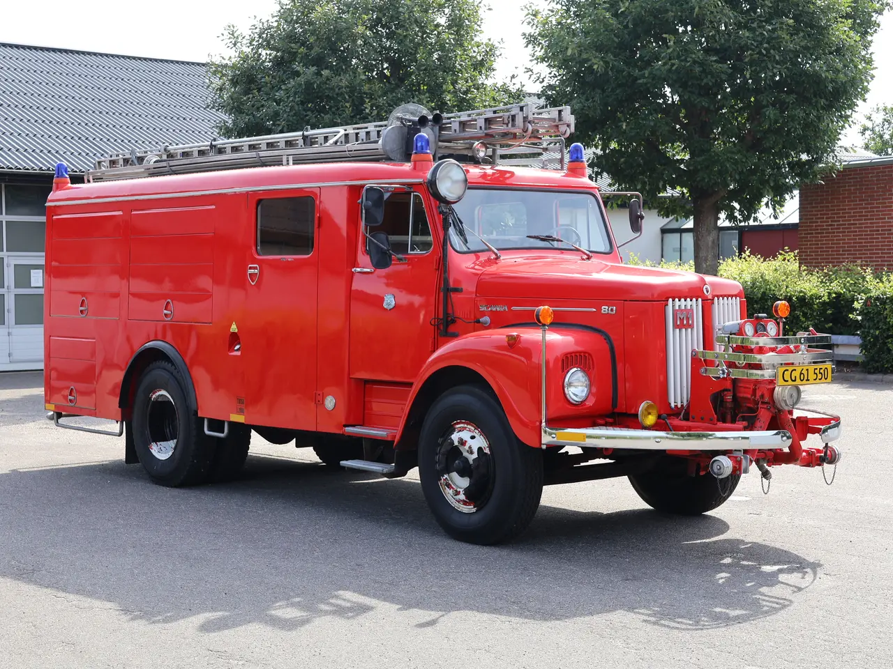 Billede 5 - Scania 80 Veteran Brandbil, årg 1970