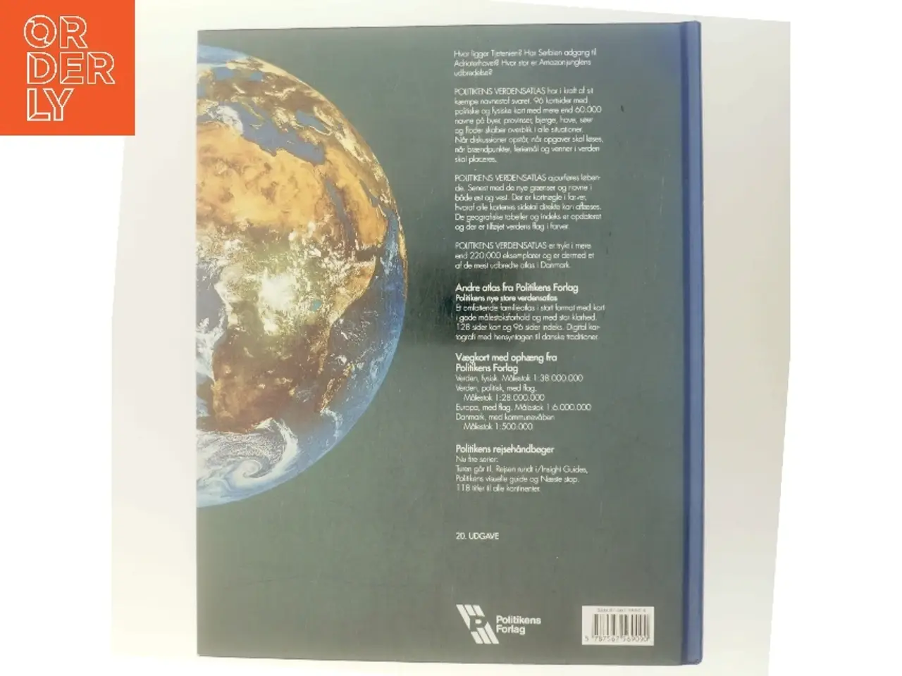 Billede 3 - Politikens Verdens Atlas af <Bogens forfattere< (Bog)