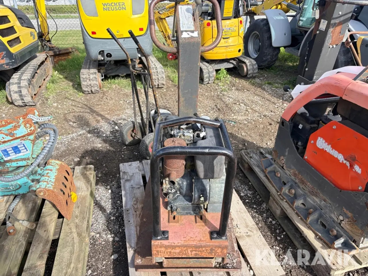 Billede 3 - Pladevibrator Delmag Sx30