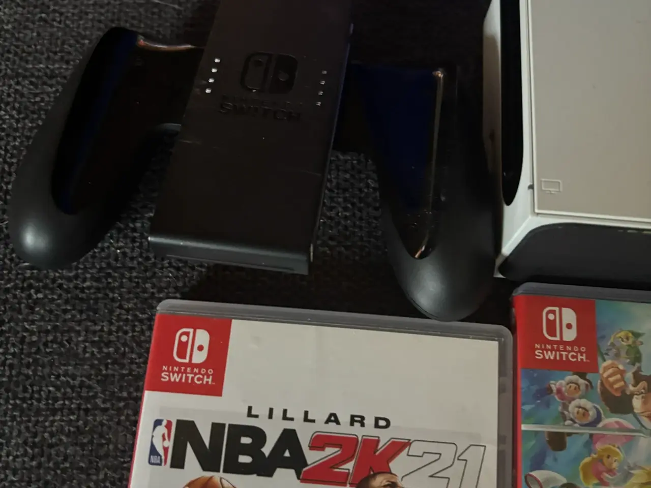 Billede 2 - Nintendo Swift Oled med tilbehør og spil 