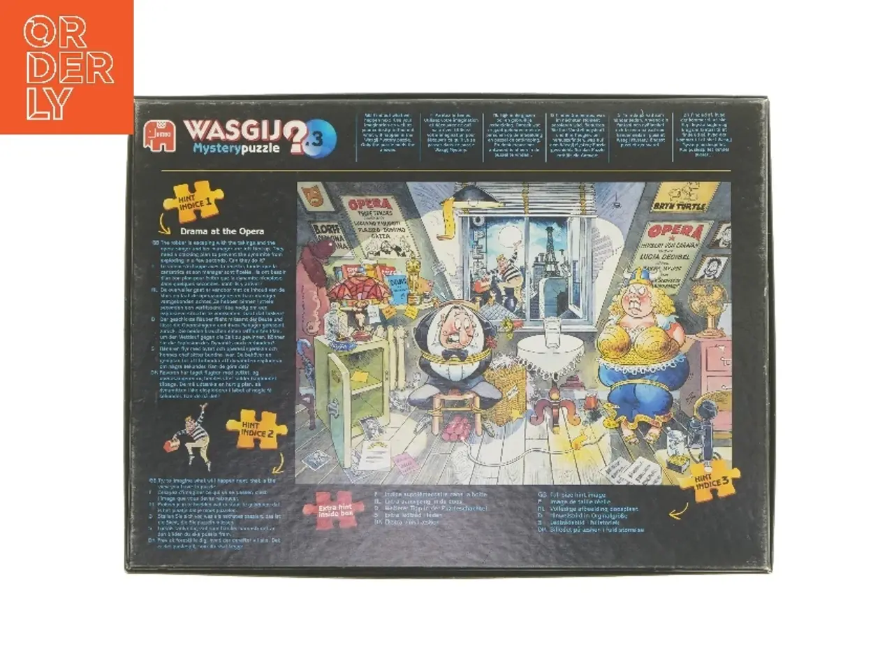 Billede 3 - PUSLESPIL Wasgij - Mystery Puzzle nr. 3 - 1000 brikker fra Jumbo (str. 1000 brikker cm)
