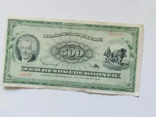 Plovmand 1963. 500 kr.