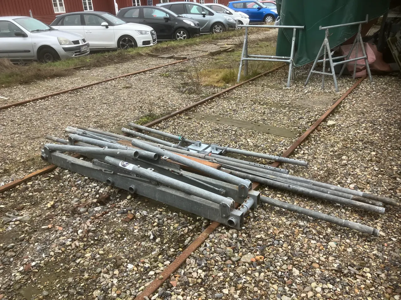 Billede 1 - Galvaniseret bådstativ