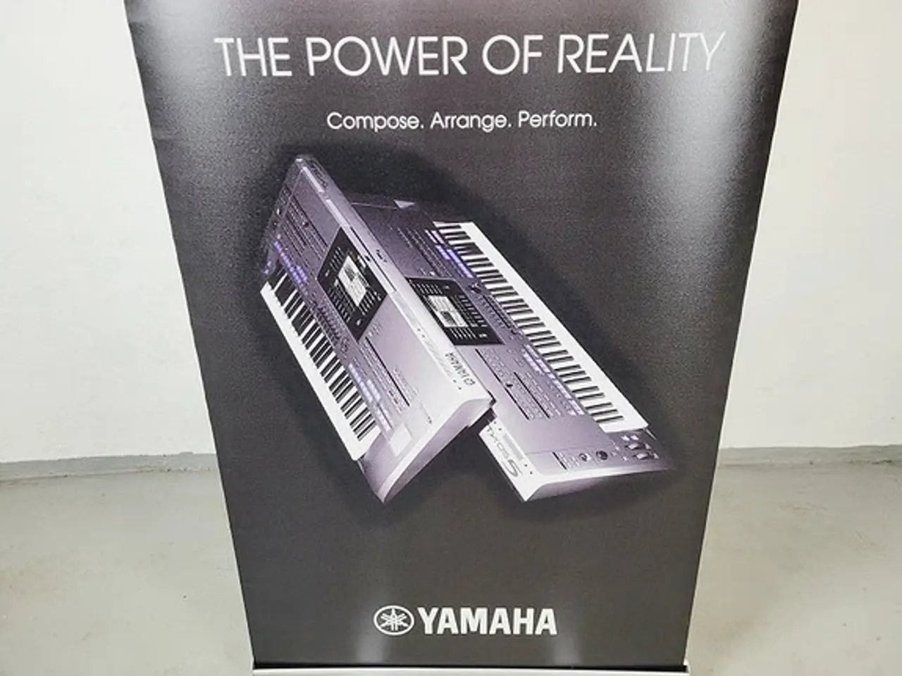Billede 7 - ⭐️- STOR Yamaha Tyros 5 Banner Reklame