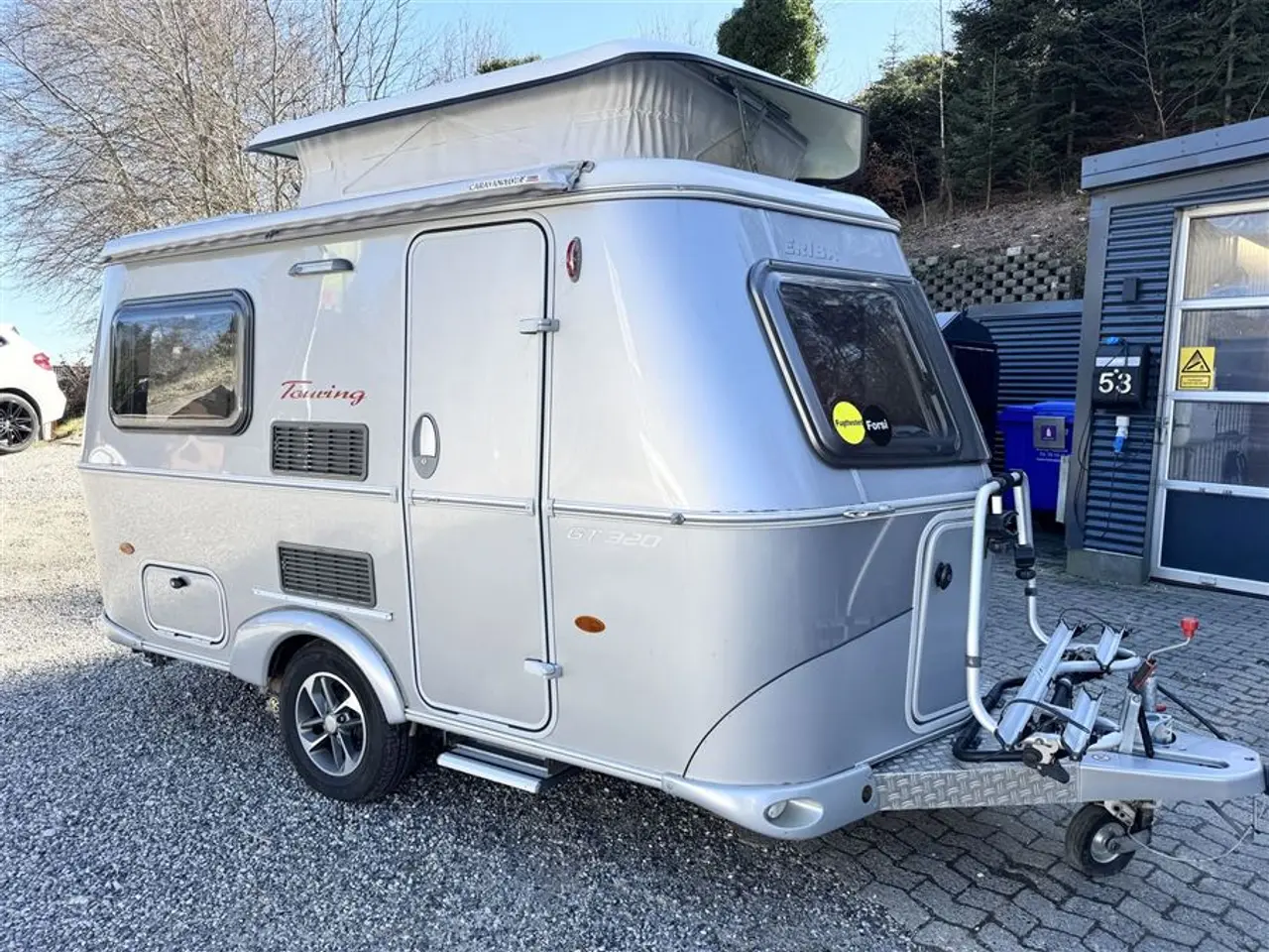 Billede 2 - 2018 - Hymer Eriba Familia 320 Dobbeltseng-Endesiddegruppe-Mover-Telt