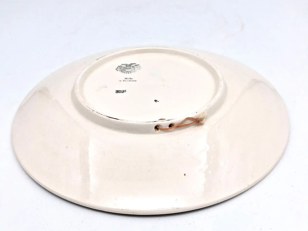 Billede 8 - Antik Villeroy & Boch vægplatte – heste ved åen