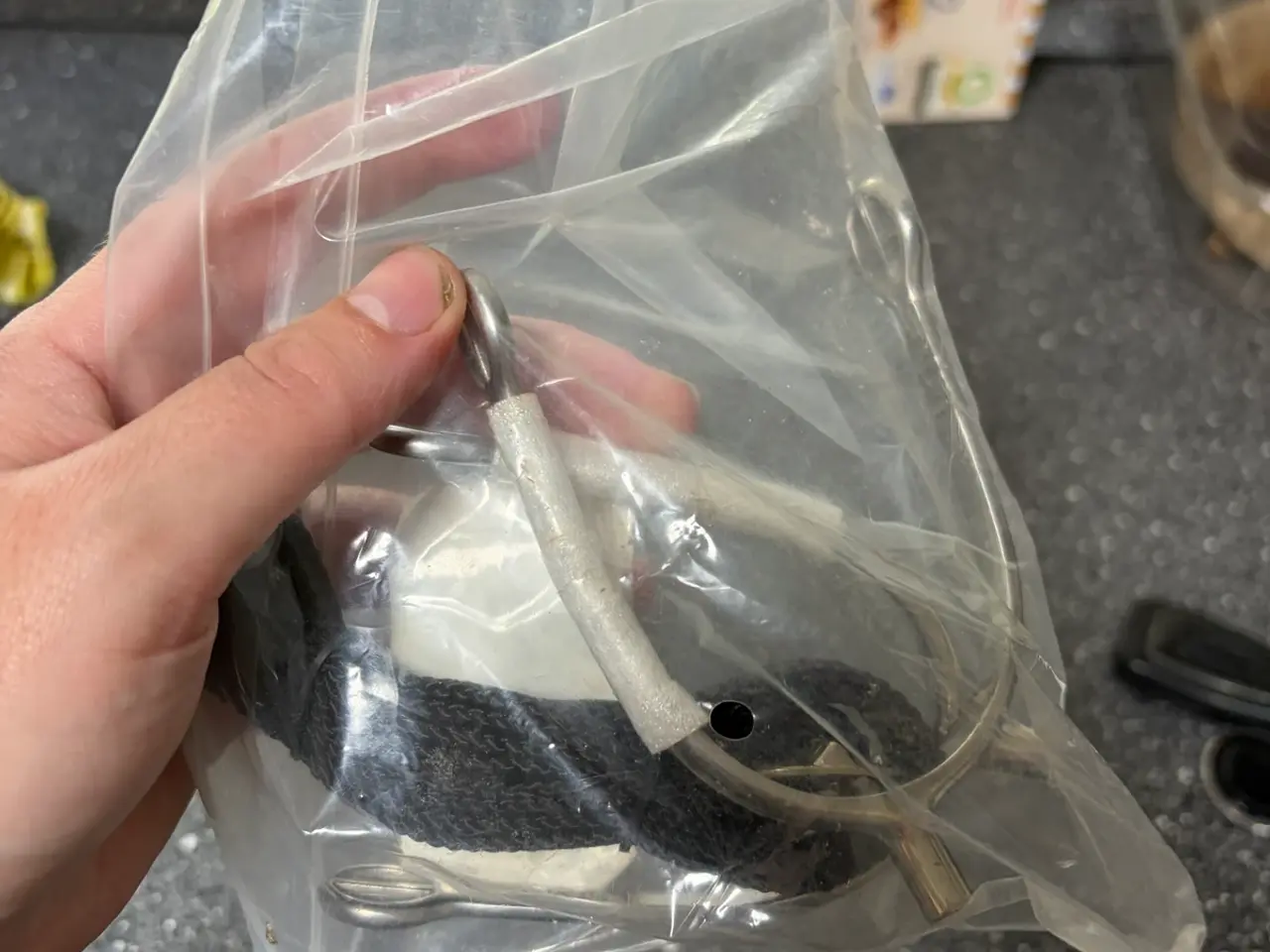 Billede 4 - Spore nye med blå sten og remme